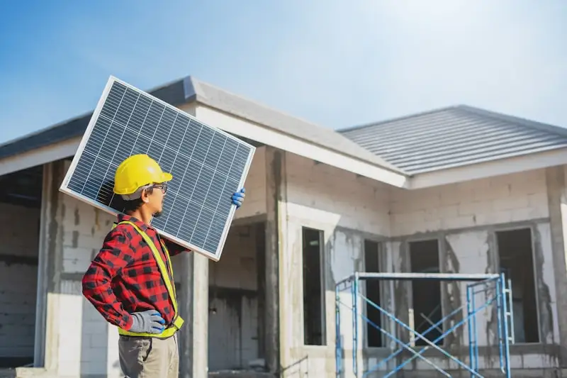 Panneaux solaires propres après nettoyage professionnel en Occitanie